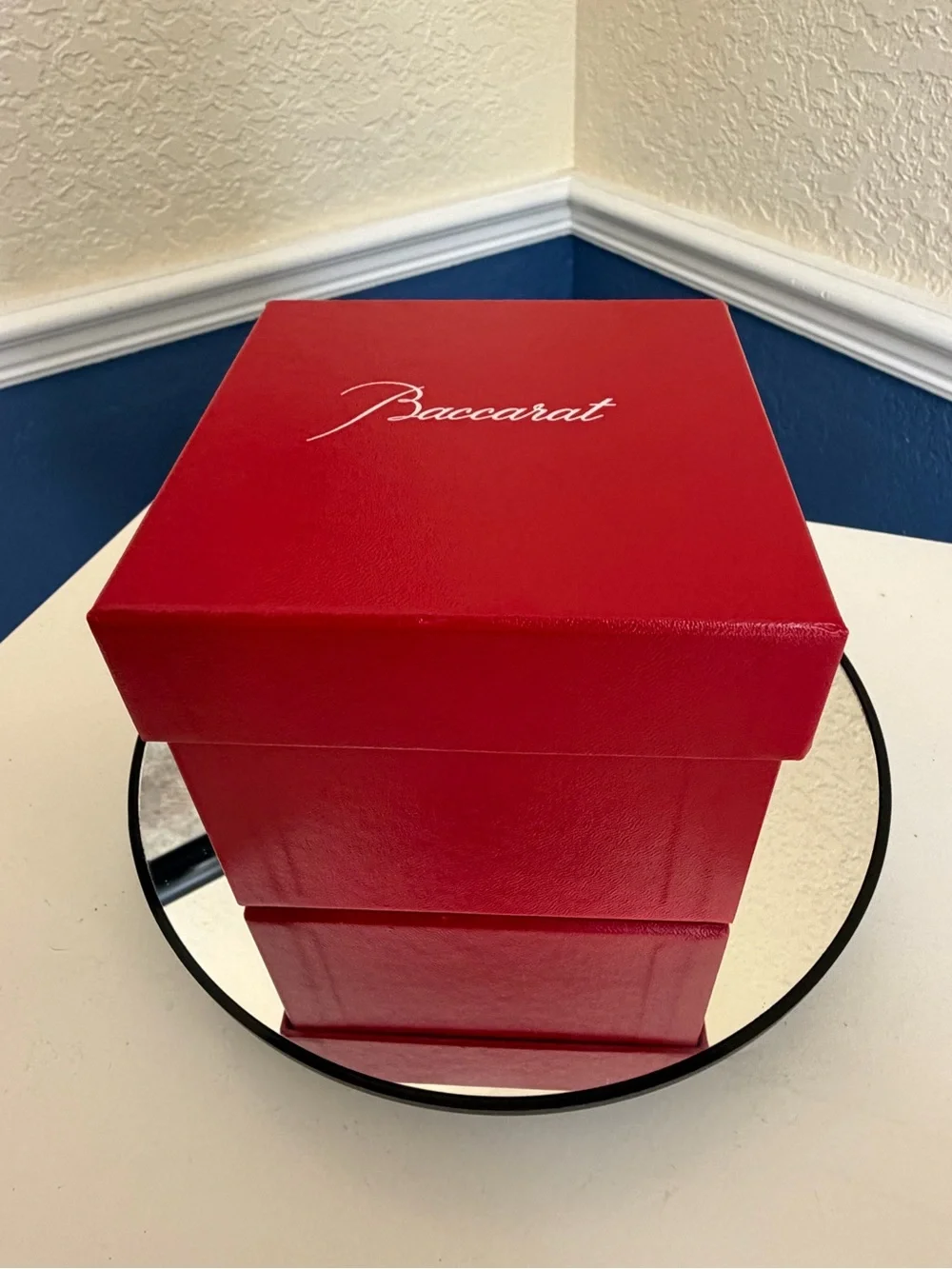 Baccarat crystal tumbler from the Everyday Tiara collection NIB